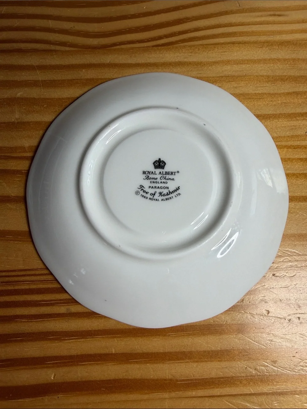 Vintage Royal Albert Paragon Tree of Kashmir Teacup Saucer Set